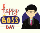 Happy National Boss Day Vector