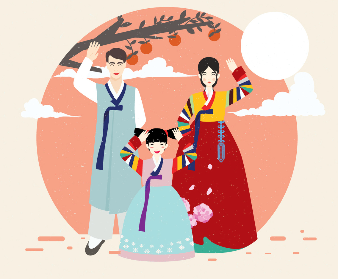 Chuseok Vector