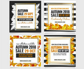 Vector Social Media Template