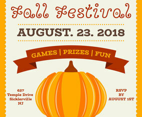 Funky Fall Festival Vectors