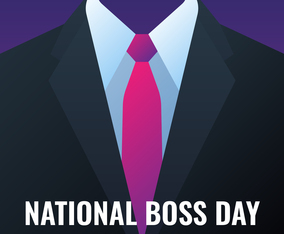 National Boss's Day Template Card