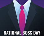 National Boss's Day Template Card