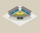 Baseball Stadium Isometric