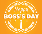 Happy Boss Day Poster