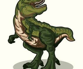 Realistic Dinosaurs T-Rex