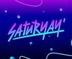 Saturyay Lettering