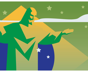 Brazil Independence Day Poster Vector