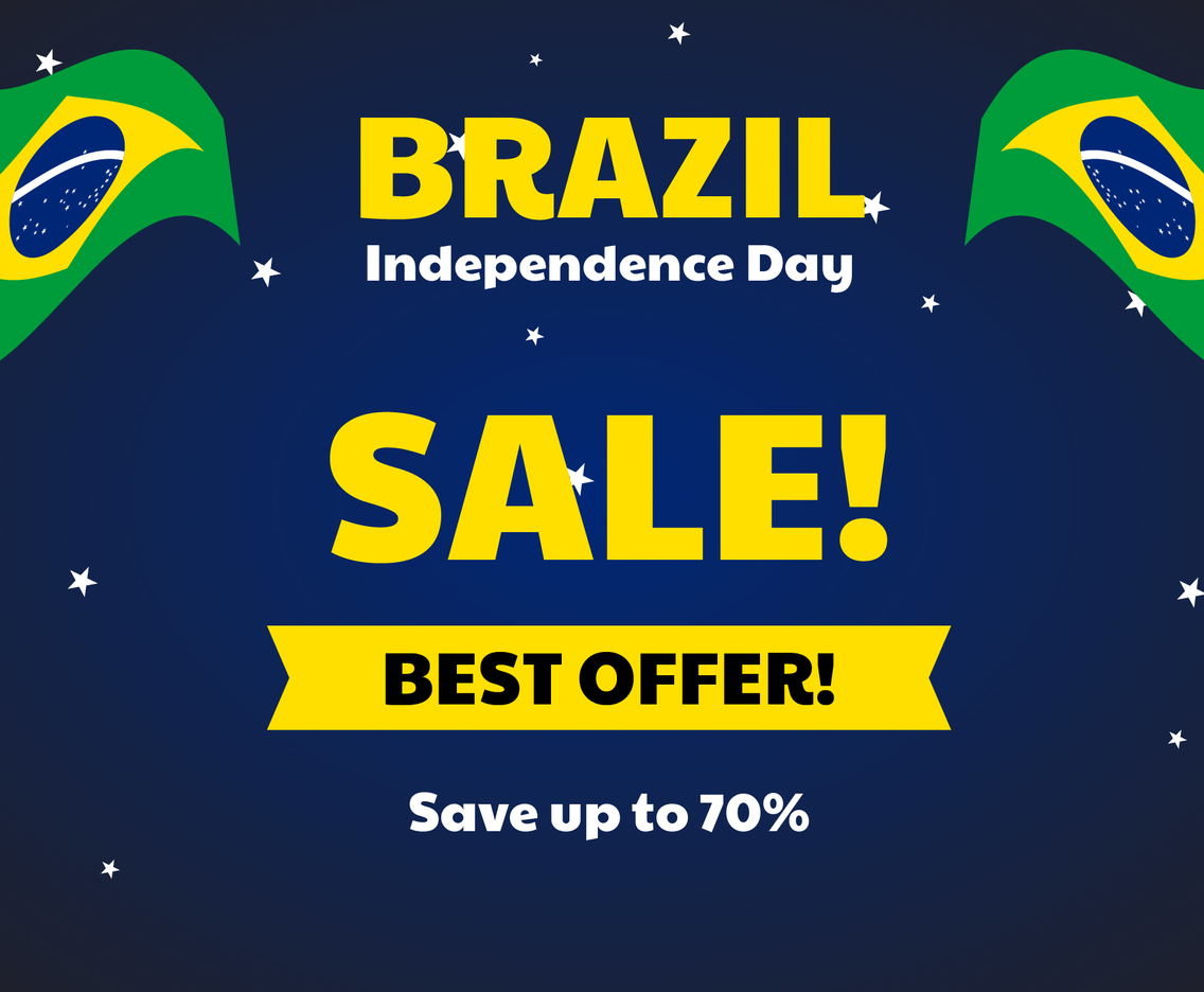 Brazil Independence Day Sale