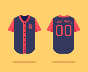 Baseball Jersey Mockup
