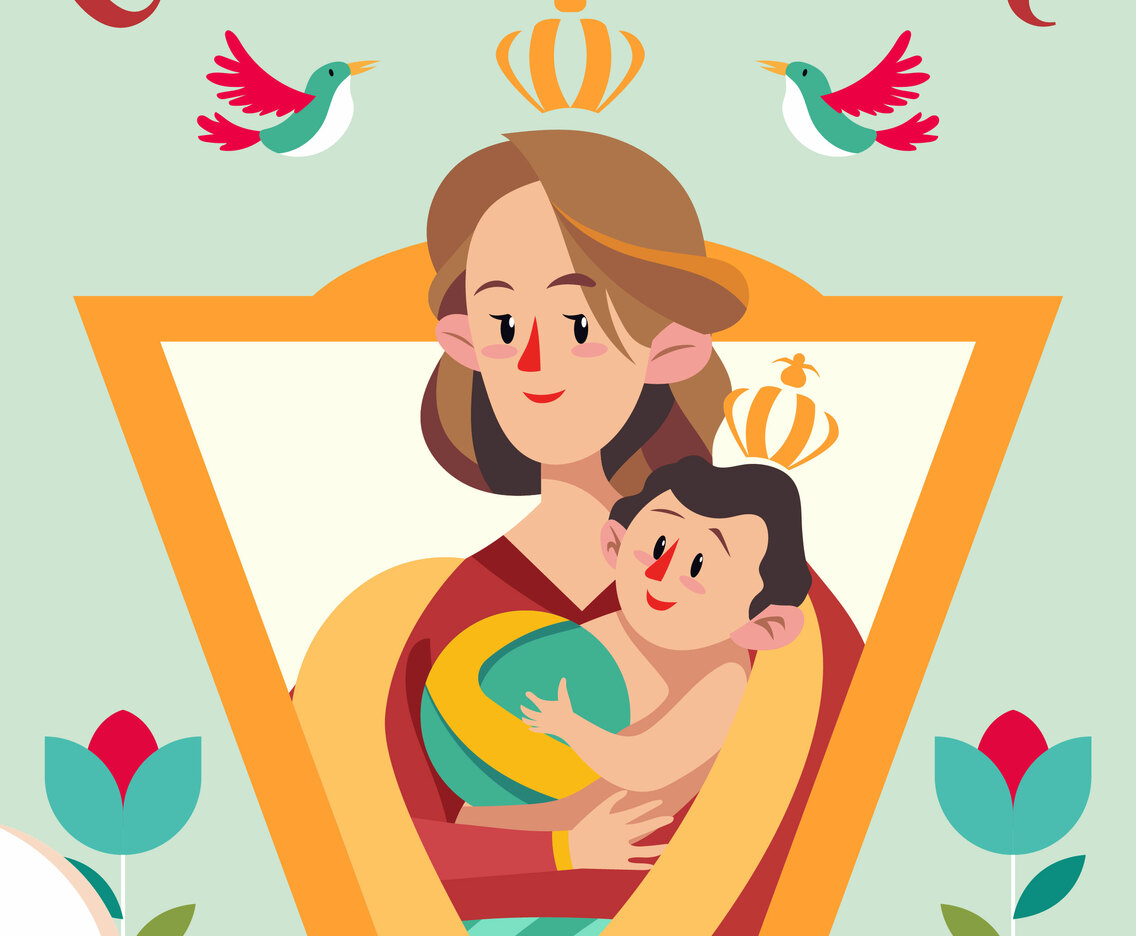 Cirio De Nazare Illustration