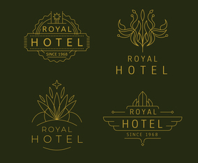 Luxury hotel corporate identity