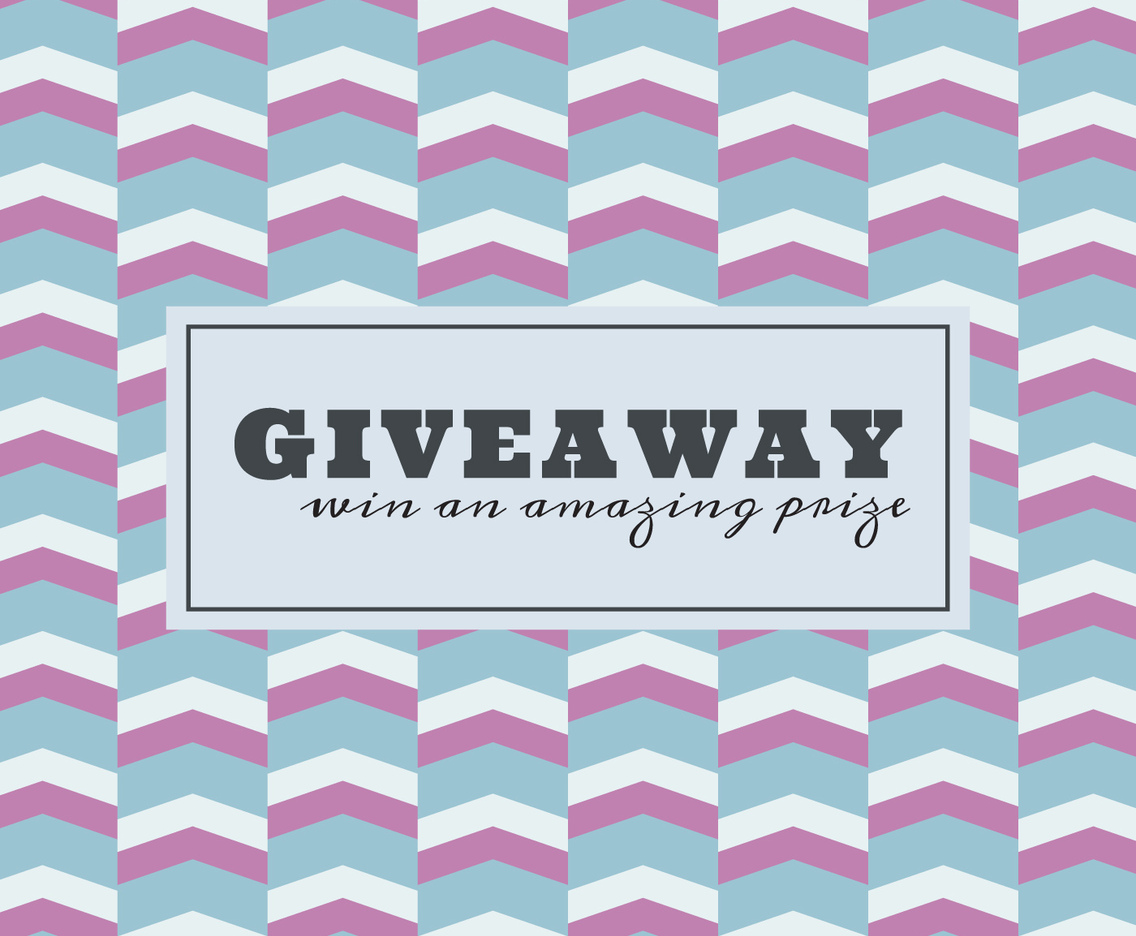 Giveaway Contest Template With a Pattern