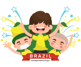 Brazil Independence Day vector
