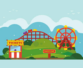 County Fair Vector