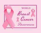 Breast Cancer Awareness Ribbon Vector