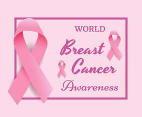 Breast Cancer Awareness Ribbon Vector