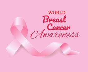 Breast Cancer Awareness Ribbon Vector