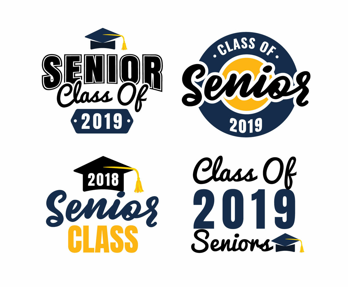 Senior Class Logo Badges
