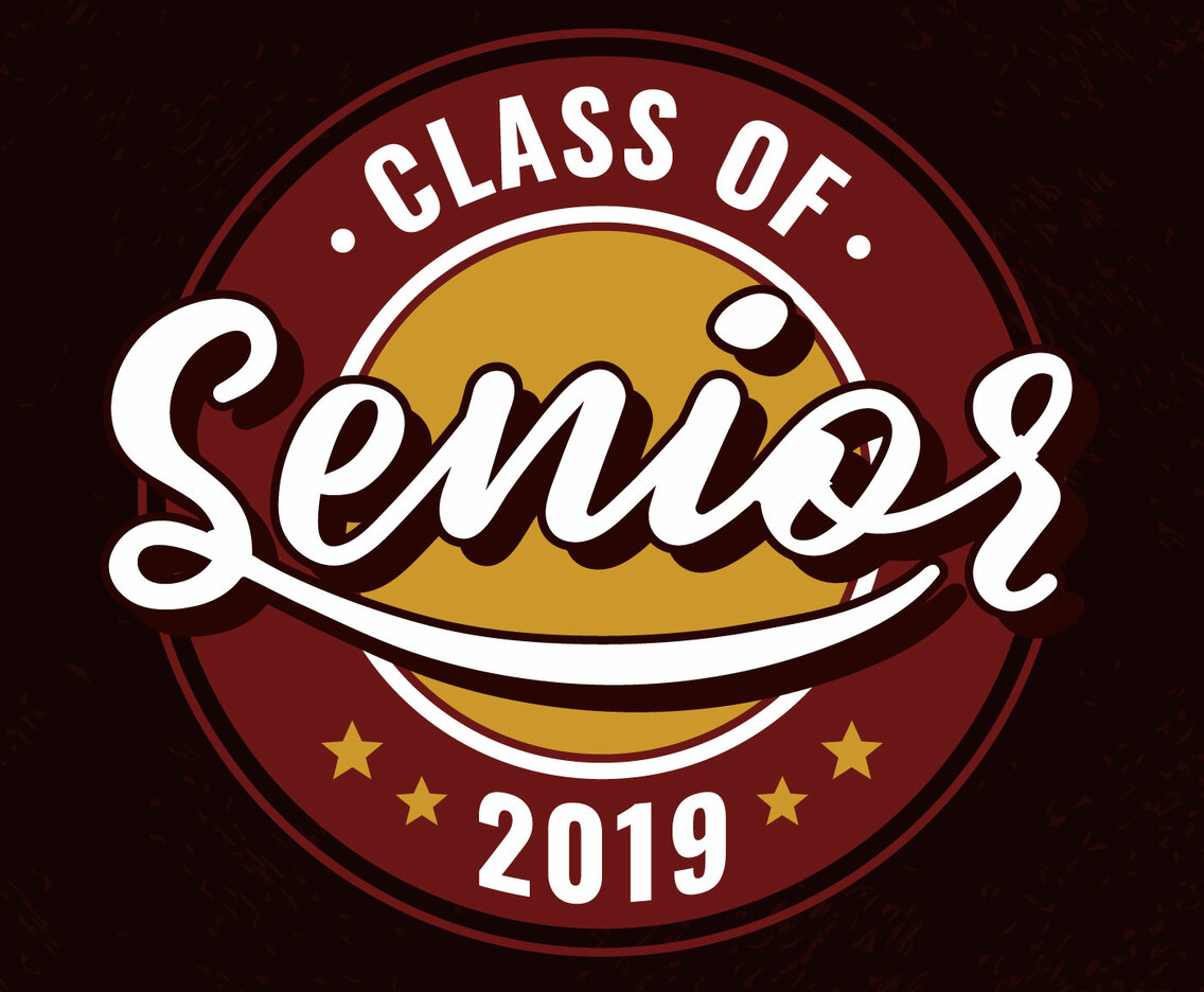Class Of 2019 Senior Typography