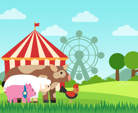 County Fair Illustration