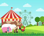 County Fair Illustration