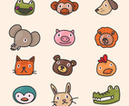 Animal Friends Faces