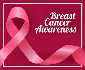Breast Cancer Awareness Ribbon Illustration