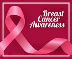 Breast Cancer Awareness Ribbon Illustration
