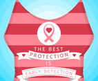 Beautiful Breast Cancer Awareness Social Media Vectors