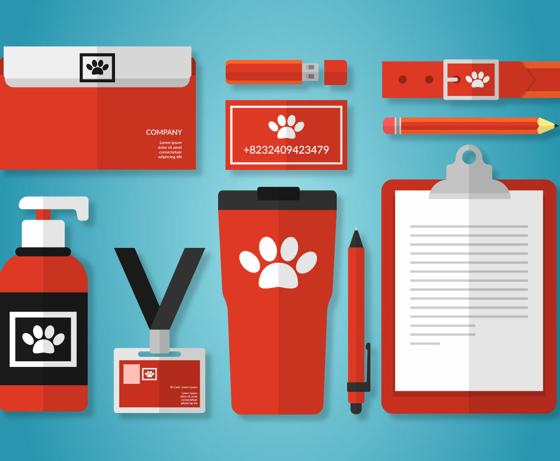 Pet Care Corporate Identity Template