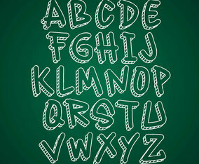 Hand Made Doodle Font