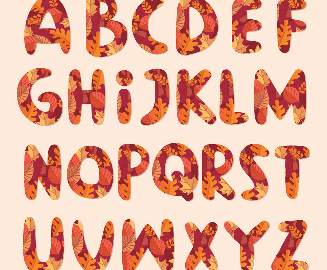 Autumn Alphabet