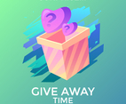 Surprise Instagram Give Away Contest Template Vector