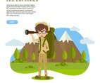 Nature Explorer Vector