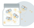 Fireflies Vector