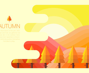 Autumn Season Illustration
