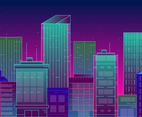 Vector City Landscape Illustration