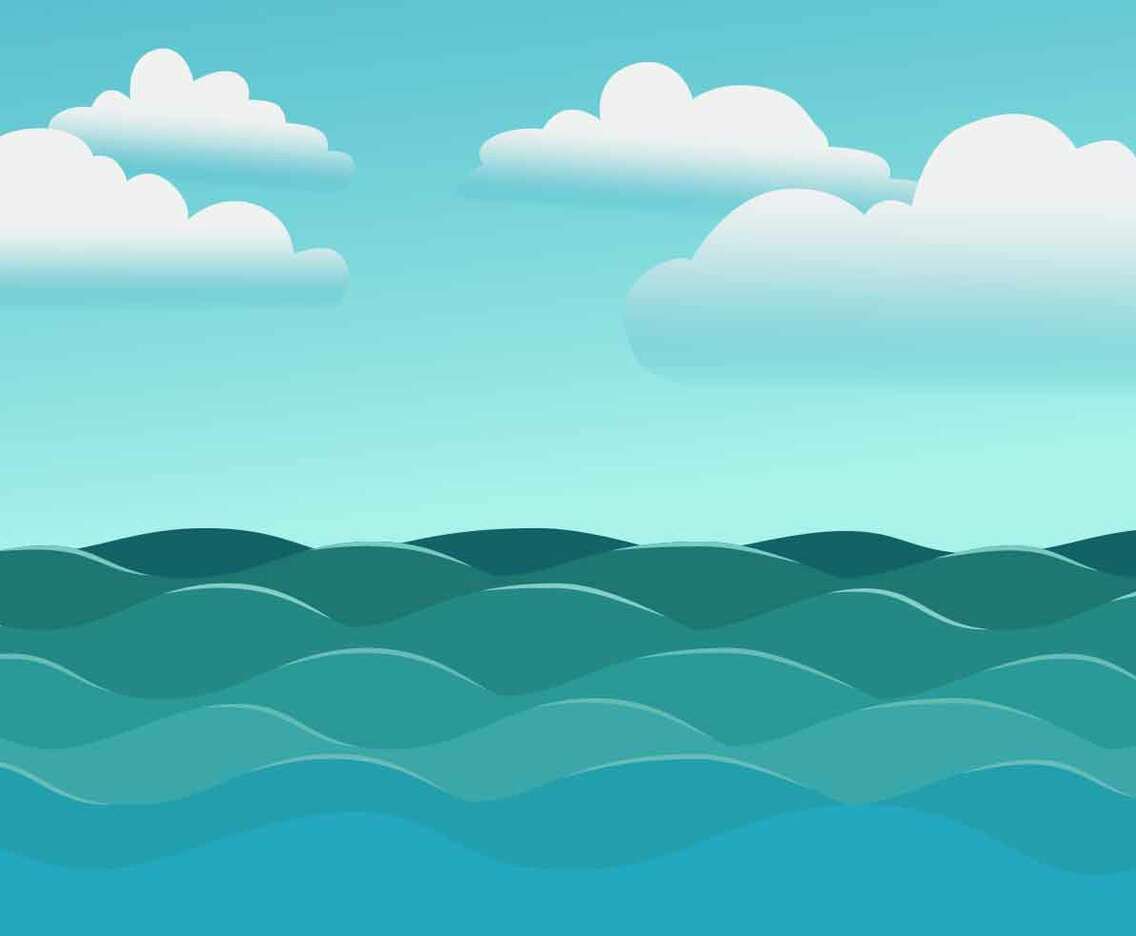 High Seas Vector Illustration