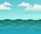 High Seas Vector Illustration