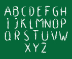 Chalkboard Alphabet