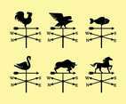 Weather Vane Collection Vector