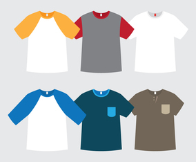 T Shirt Flat Models
