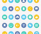 Social Media Icon Collection Vector