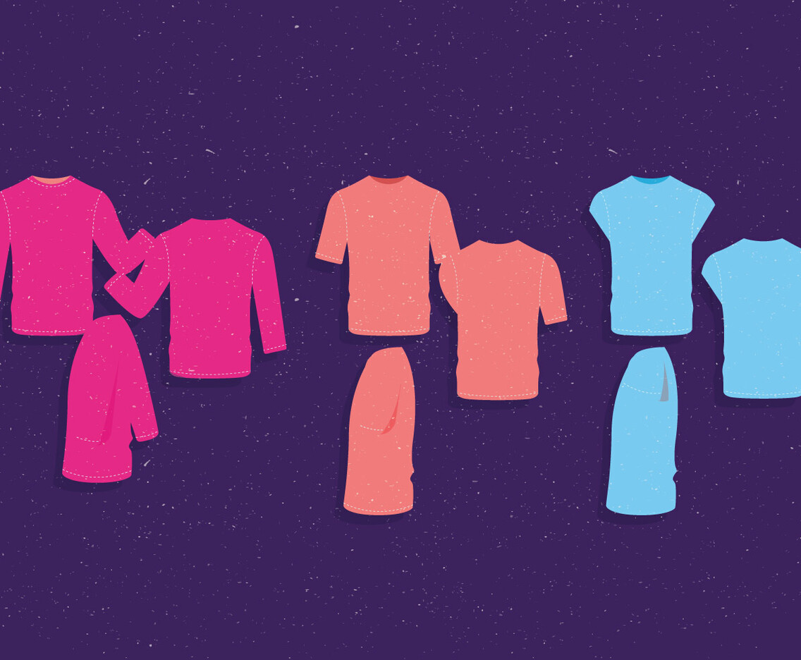 T shirt Man Model Vector