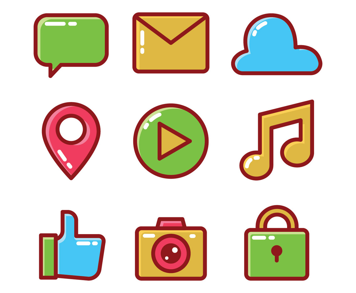Social Media Icon Set