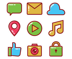 Social Media Icon Set