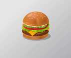 Realistic Fast Food Vector Illustration
