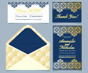 Vector Islamic Style Invitation