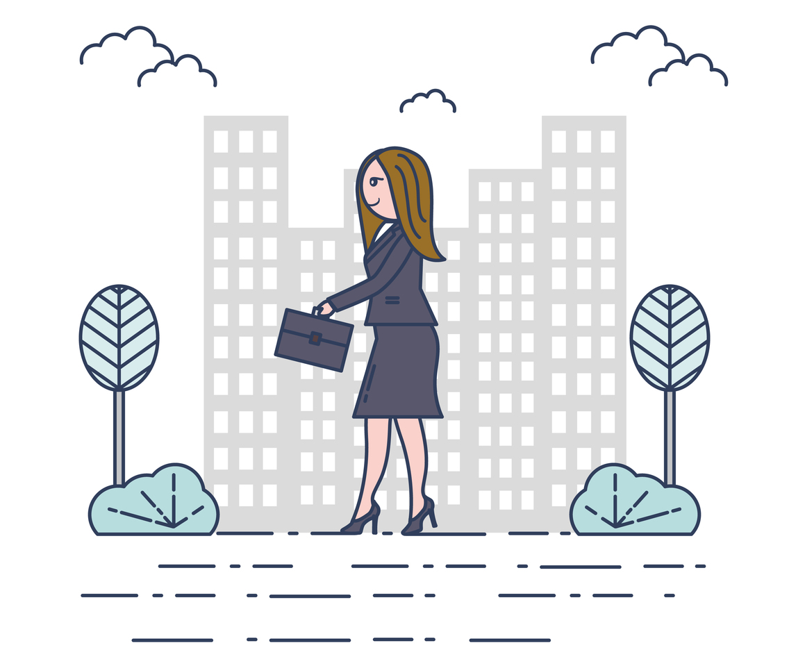 Professional Woman Vector