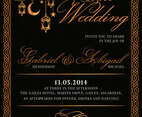 Islamic Style Invitation